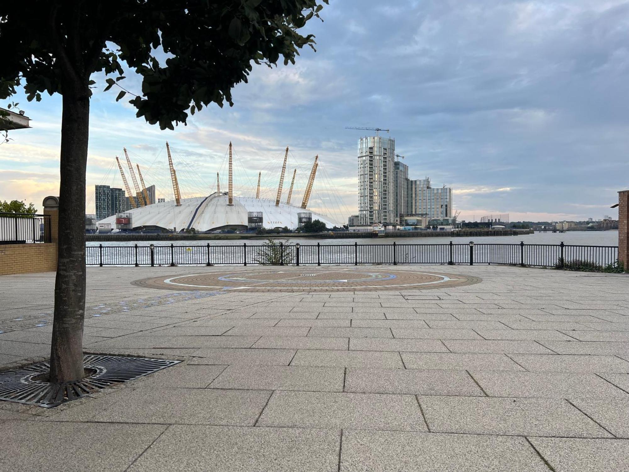 Canary Wharf O2 Arena Excel Лондон Экстерьер фото
